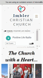 Mobile Screenshot of imblerchristianchurch.org